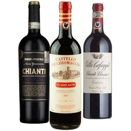 Smagekasse - Chianti 3 flasker