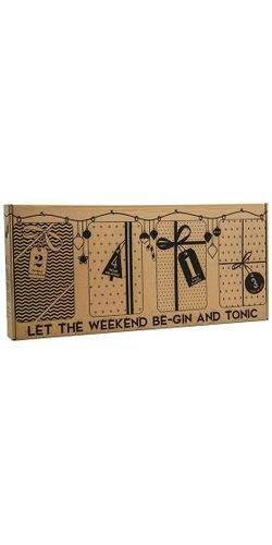 Adventskalender - Let the weekend be-GIN and TONIC