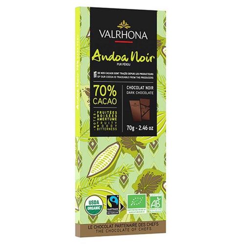 Valrhona, Andoa Noir 70% ØKO/Fairtrade