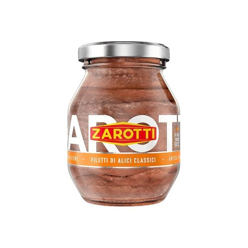 Zarotti, Ansjoser i Solsikkeolie 140g.