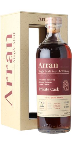 Arran, Private Cask #1927 12 års 2012