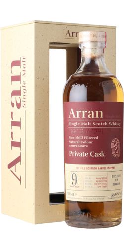 Arran, Private Cask #3559 9 års 2015