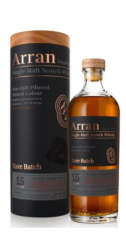 Arran Rare batch 15 års peated sherry 
