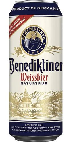 Benediktiner, Weissbier Can