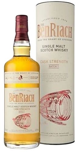 BenRiach Cask Strenght Batch 1 57,2%