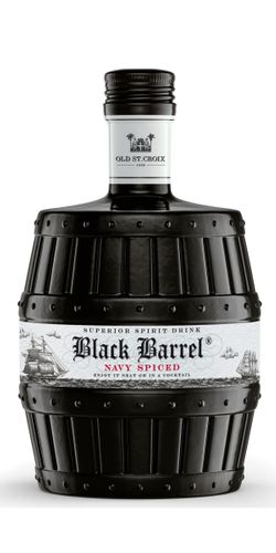 Old St. Croix/A.H. Riise Black Barrel Spiced Navy 70 cl. 40%