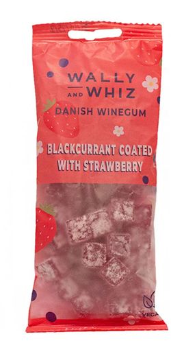 Wally & Whiz, Solbær med jordbær - 57g pose