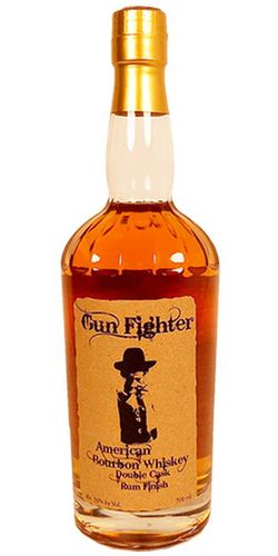 Gun fighter, American bourbon double cask Rum Finish