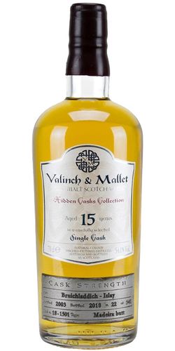 Valinch & Mallet Bruichladdich 15års