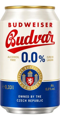 Budvar 0,0 Alkoholfri
