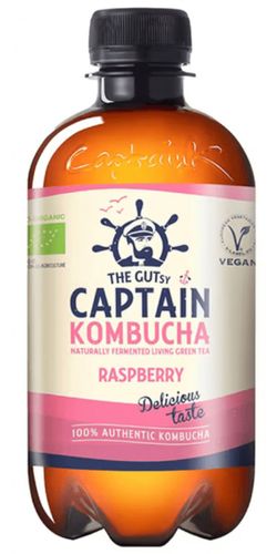 Captain Kombucha Øko Raspberry
