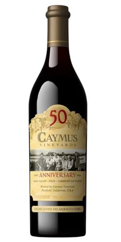 Caymus Vineyards Cabernet Sauvignon Napa Valley 50th Anniversary 2022