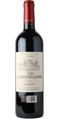 Chateau La Gravette Lacombe, Medoc Cru Bourgeois 2015