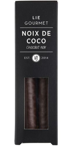 Lie Gourmet, Coconut Bars Dark Chocolate (70g)