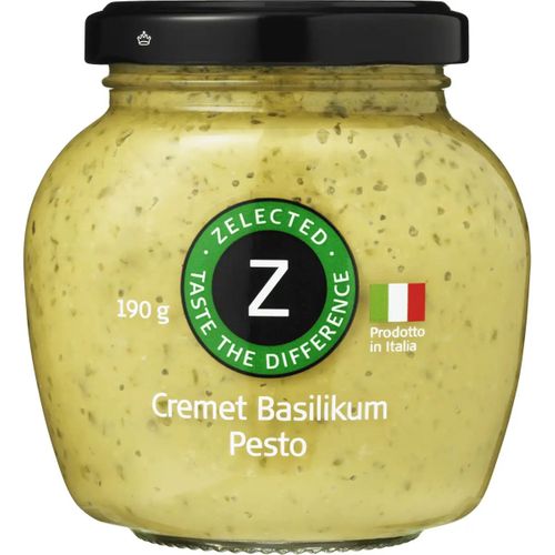 Zelected, Cremet Pesto Basilikum