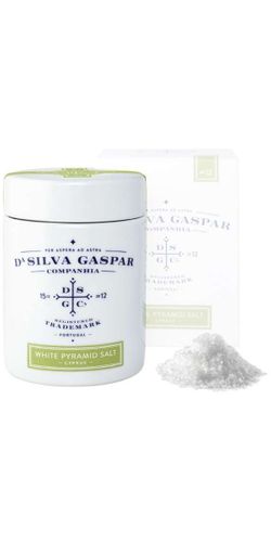 Da Silvar Gaspar, White Pyramid Salt Cyprus 70 g Porcelain