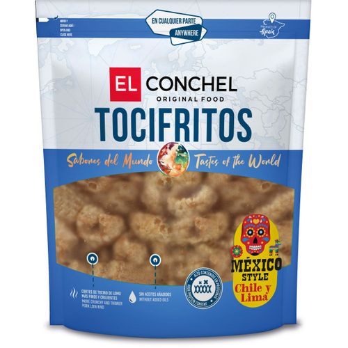 El Conchel Flæskesvær Chili & Lime 140 g. 