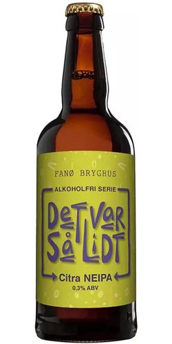 Fanø, Det Var Så Lidt Alkoholfri