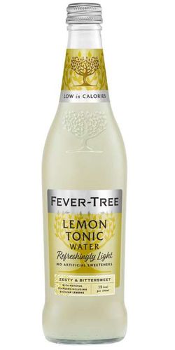 Fever-Tree, Light Lemon Sicilian Tonic 500 ml. - BEDST FØR: 29.03.2026