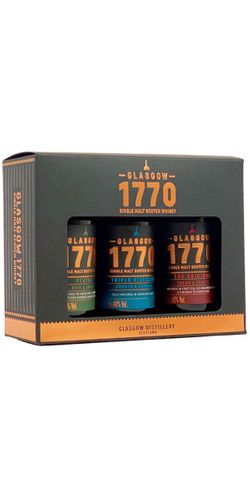Glasgow Gaveæske 3 x 5 cl.