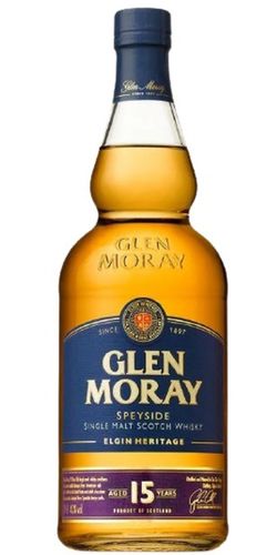 Glen Moray 15 års Malt Scotch Whisky