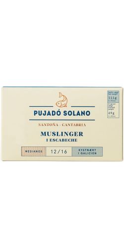 Grøndals, Muslinger i escabeche 111 g.