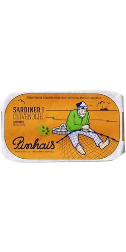 Grøndals, Sardiner i olivenolie 125 g.