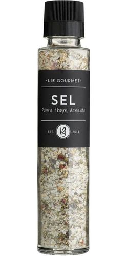 Lie Gourmet, Grinder - salt, pepper, thyme, shallots (190g)
