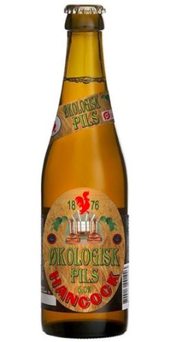 Hancock Økologisk pilsner 33 cl.