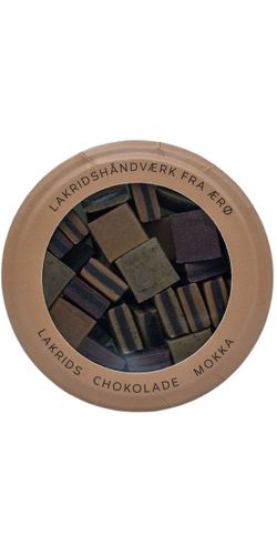 Hattesen Lakridskonfekt, Brun Æske, Lakrids/Choko/Mokka