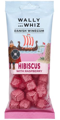 Wally & Whiz, Hibiscus med hindbær - 57g pose