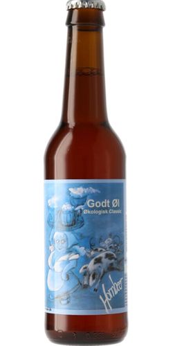Hornbeer, Økologisk Godt øl Classic  - Bedst før: 28.04.2025