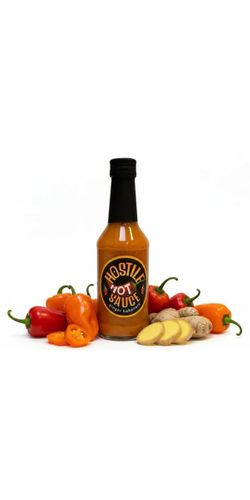 Hostile Hot Sauce, Ginger Habanero