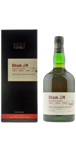 Rhum J.M. Multimillesime 2003,04,05, 70 cl. 42,5%