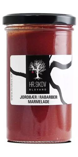 Hr. Skov, Jordbær/Rabarber Marmelade