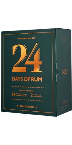 Rom Julekalender - 24 Days of Rum 2022 Green Edition