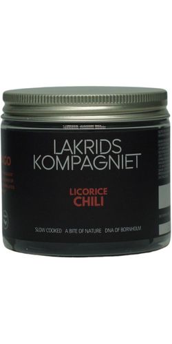 Lakrids Kompagniet, Salmiak Lakrids med Chili 120 g.