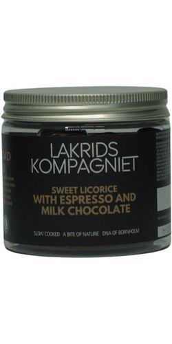 Lakrids Kompagniet, Sød Lakrids med Espresso 130 g.
