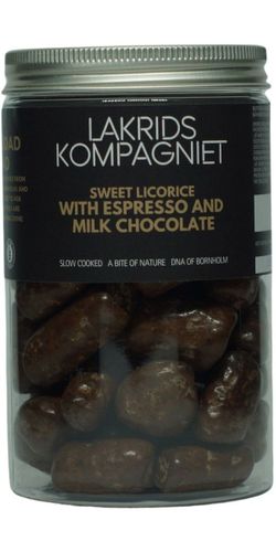 Lakrids Kompagniet, Sød Lakrids med Espresso 260 g.