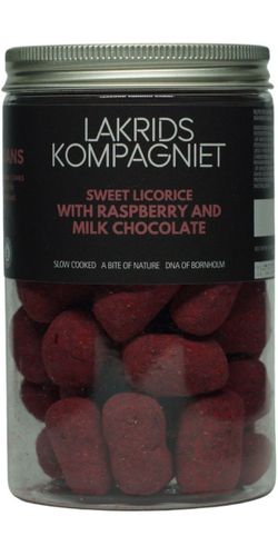 Lakrids Kompagniet, Sød Lakrids med Hindbær 260g