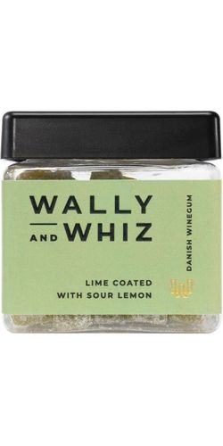 Wally & Whiz, Lime med Sur citron - Bedst før: 25.12.2025
