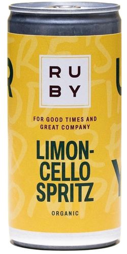 Ruby Spiritz, Limoncello Spritz Organic RTD