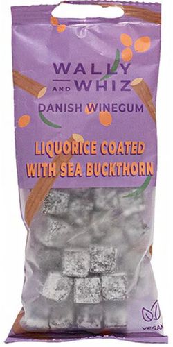 Wally & Whiz, Lakrids med havtorn - 57g pose