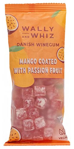Wally & Whiz, Mango med passionsfrugt - 57g pose