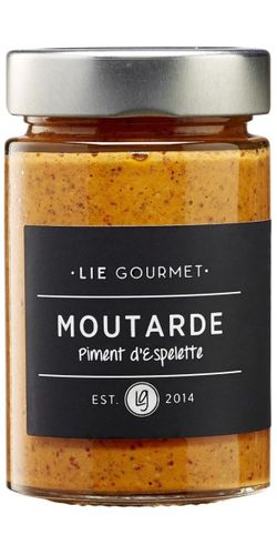 Lie Gourmet, Mustard Piment d´Espelette/Chili (200g)