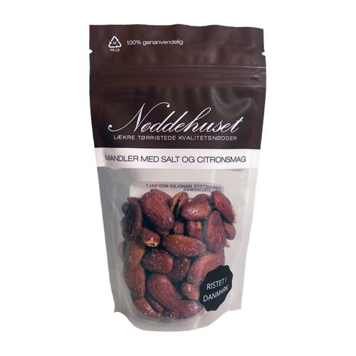 Nøddehuset, Tørristede Mandler med Salt og Citronsmag