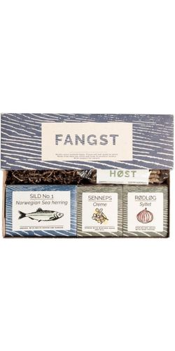 FANGST, Nordic Tapas Box Herring With Mustard & Onions