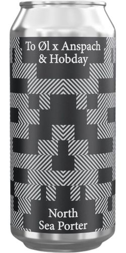 To Øl, North Sea Porter - BEDST FØR: 02.10.2026