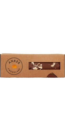 Ankers 100gr Plade - Mælkechokolade / Piemonte hasselnødder - ØKO