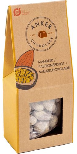 Ankers Mandler / passionsfrugt / mælkechokolade - ØKO
